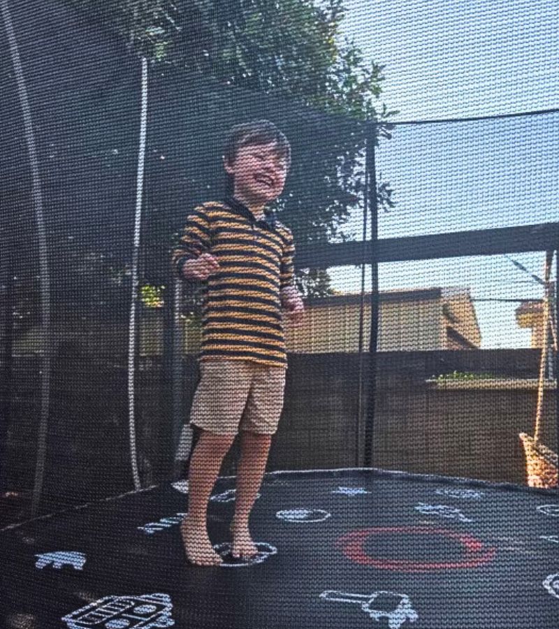 Peppermint Place Trampoline